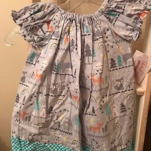 Girls Peasant Dress